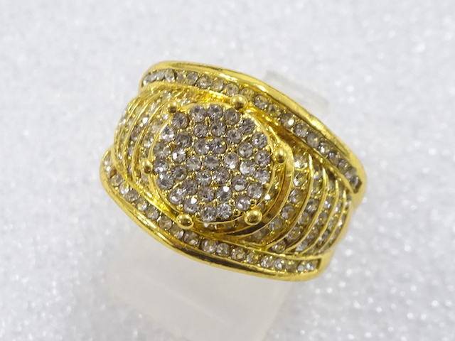 CRYSTAL FASHION RING / JP SIZE 15.5